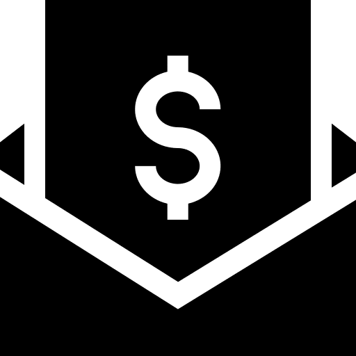 Salary wage fund business and finance icon