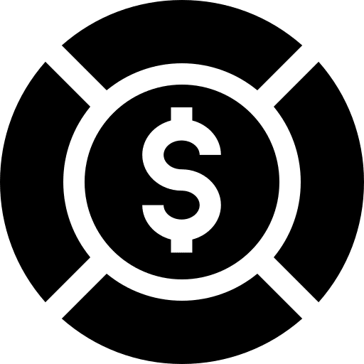 Coin money payment cash icon