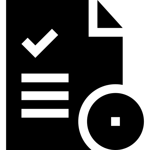 Contract contract document paper sheet icon