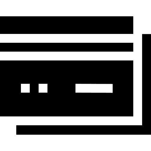 Credit card credit card pay card banking icon