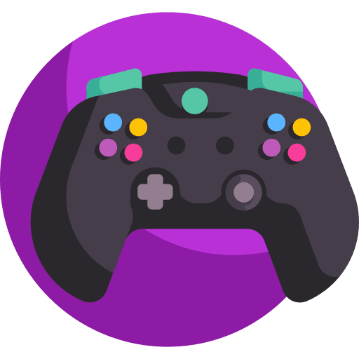 Controller electronics console gaming icon