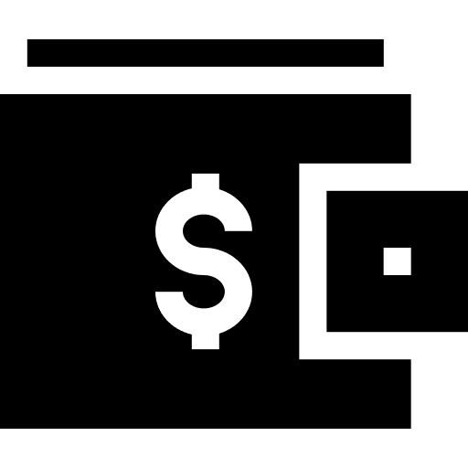 Wallet wallet money currency icon