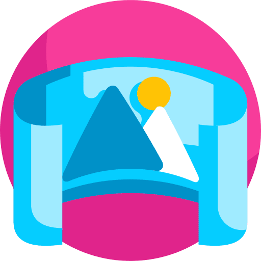 360 degree virtual reality electronics visual icon