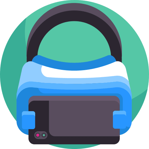 Headset headset augmented reality virtual reality icon
