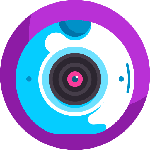 Web cam videocam round web cam web cam icon