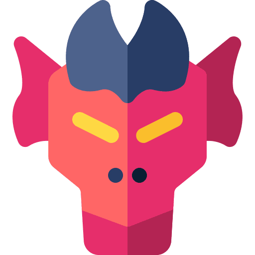 Dragon monster halloween fantasy icon