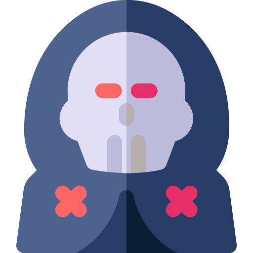 Death horror halloween death icon