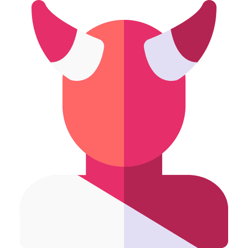 Demon devil spooky demon icon