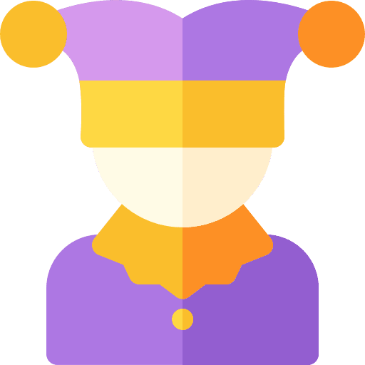 Jester joker avatar user icon