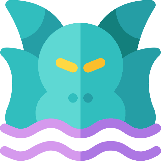 Kraken kraken mythology fairy tale icon