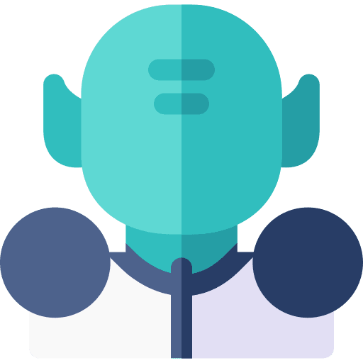 Orc fairy tale legend character icon