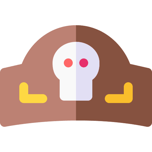 Pirate hat costume pirate hat halloween icon