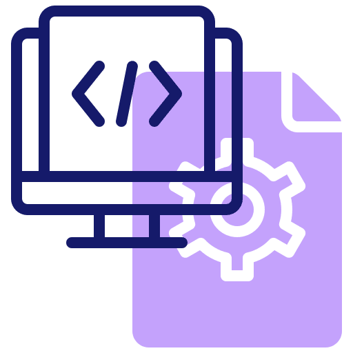 Code computer document settings icon