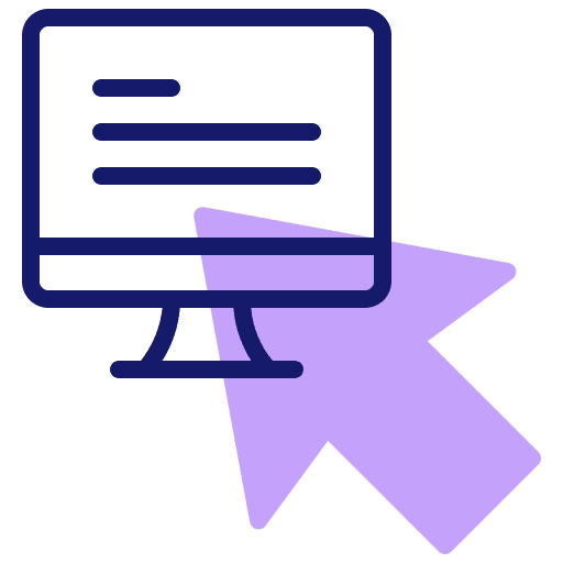 Computer arrow computer click icon