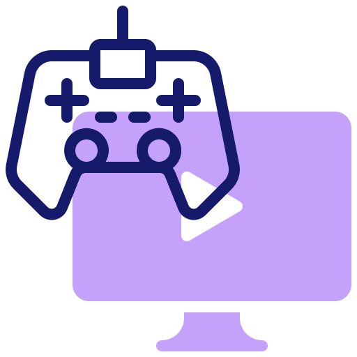 Game monitor video game game icon