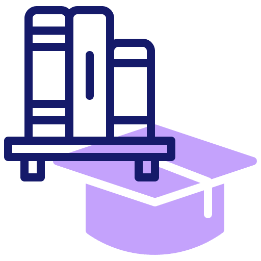 Learning learning graduation education icon