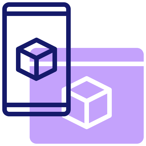 Responsive browser responsive mobile icon