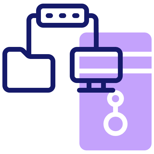 Server server networking data icon