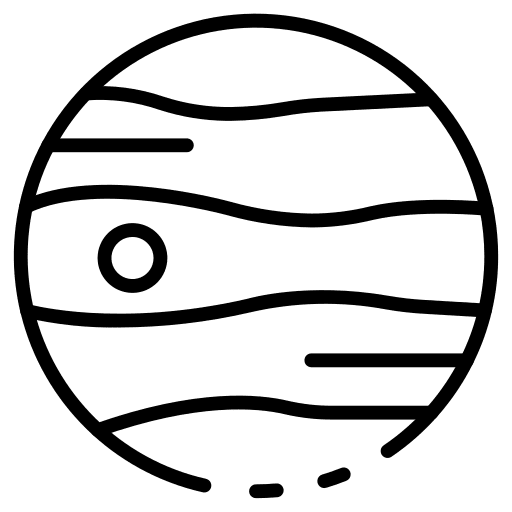 Jupiter jupiter astronomy miscellaneous icon