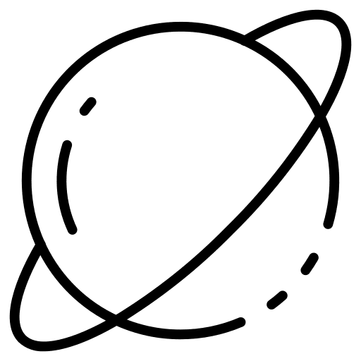 Uranus galaxy universe miscellaneous icon