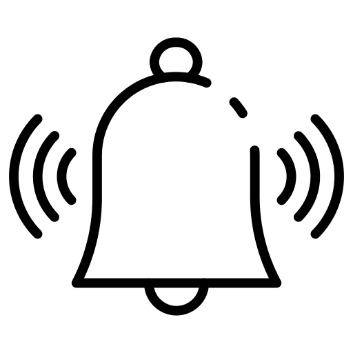 Alarm tools and utensils notification alarm icon