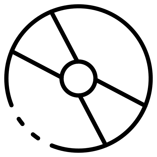 Dvd compact disc cd bluray icon