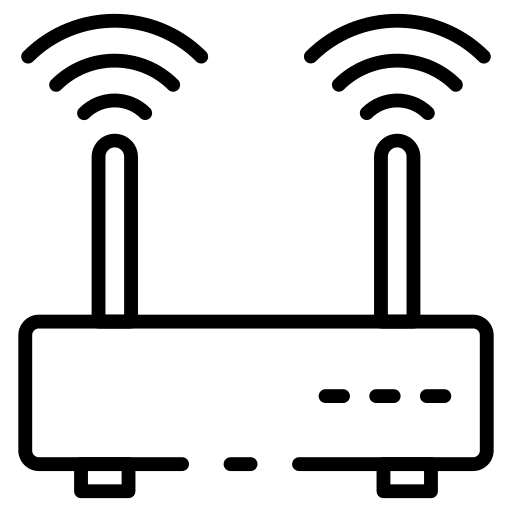 Wifi router modem wifi router communications icon