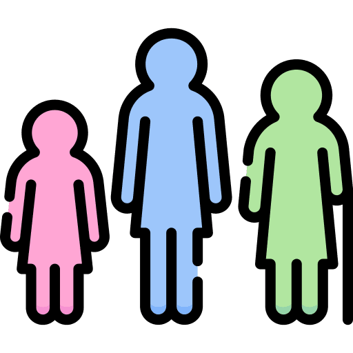 Age group accompaniment girl humanpictos icon