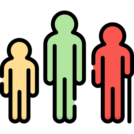 Age group old man humanpictos icon