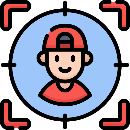 Target audience target audience young underage icon