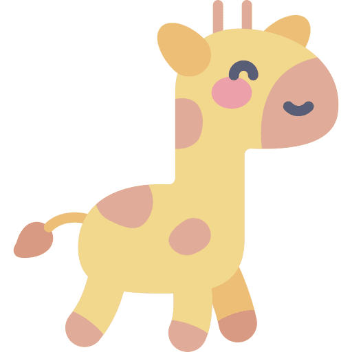 Giraffe giraffe safari zoo icon