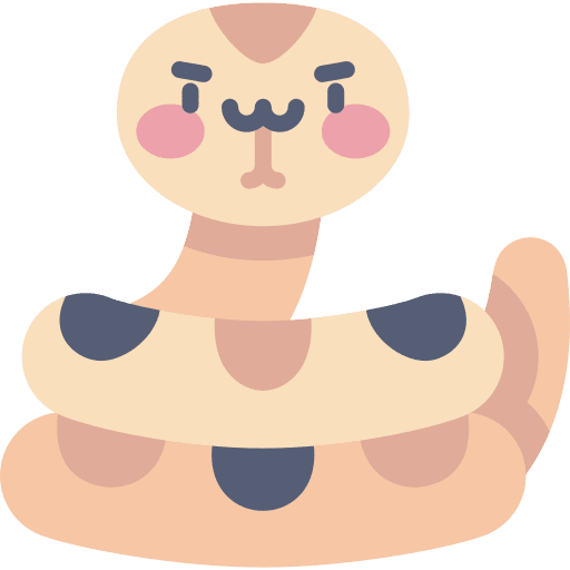 Python python snake animals icon