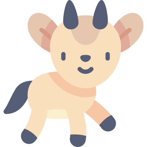 Antelope zoo mammal antelope icon