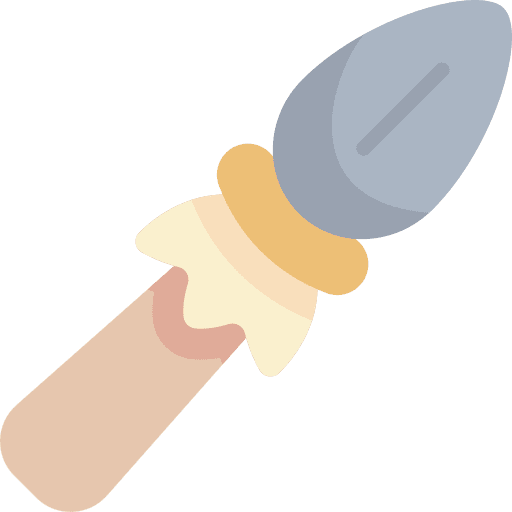Spear war weapon tomahawk icon