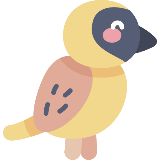 Bird ornithology bird fauna icon