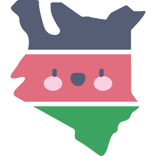 Kenya kenya map maps and location icon