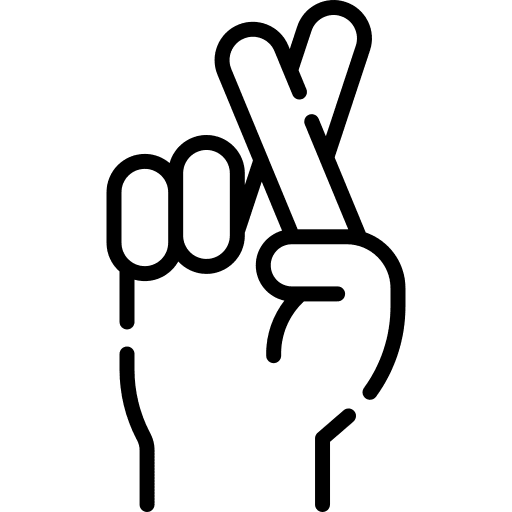 Lie lie sign language hands and gestures icon