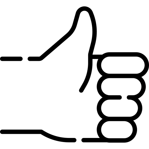 Thumb up ok okay like icon