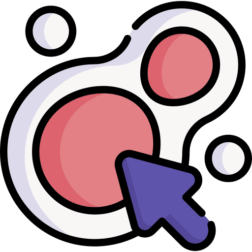 Bio bio computer cursor icon