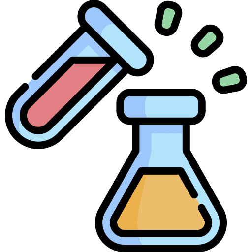 Experiment lab clinical education icon
