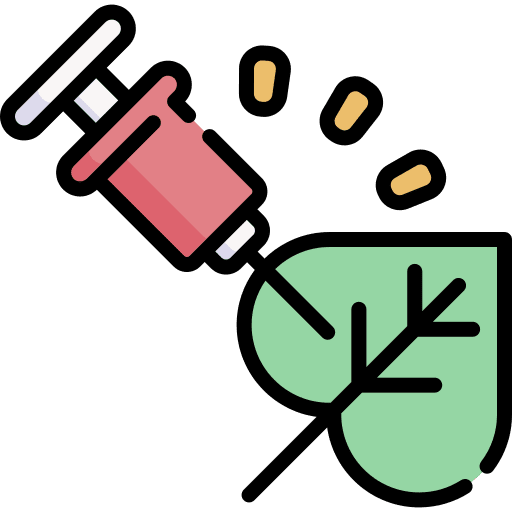 Genetic modification engineering science education icon