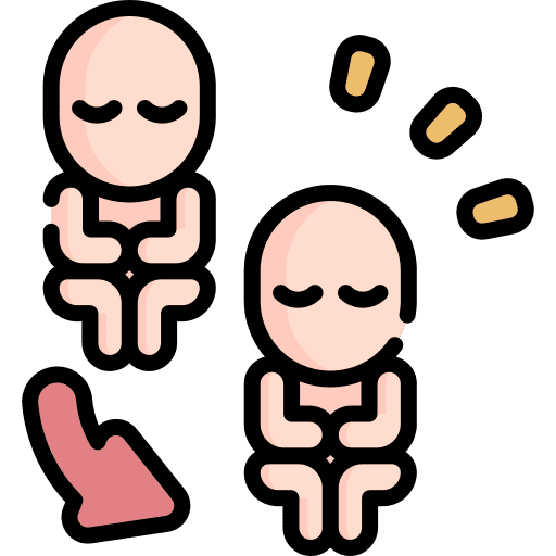 Cloning cloning clones biology icon