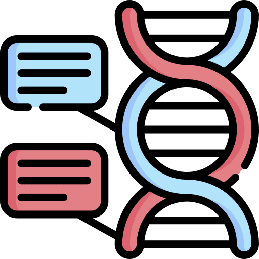 Dna dna biology genetical icon