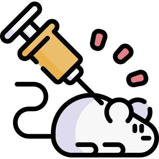 Genetic modification syringe genetic modification health icon