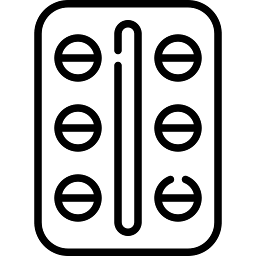 Drugs healthcare and medical antibiotic drugs icon