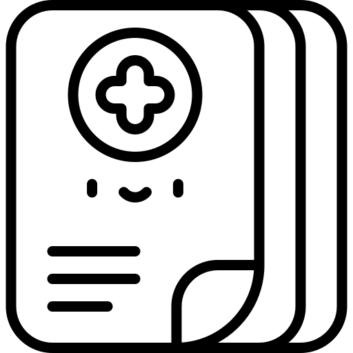 Medical report medical doctor clipboard icon