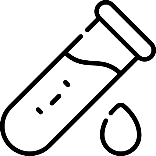 Test tube chemistry chemical flask icon