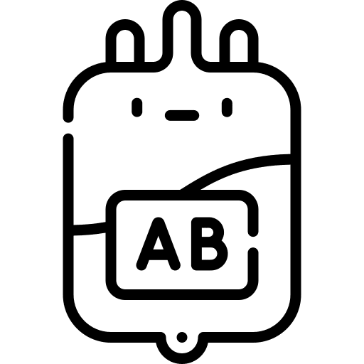 Blood bag dropper blood donation medical equipment icon