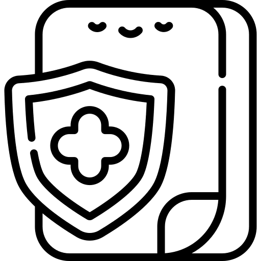 Health insurance insurance protected healthcare and medical icon