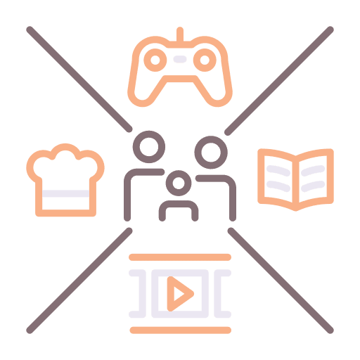 Family game people outdoor icon